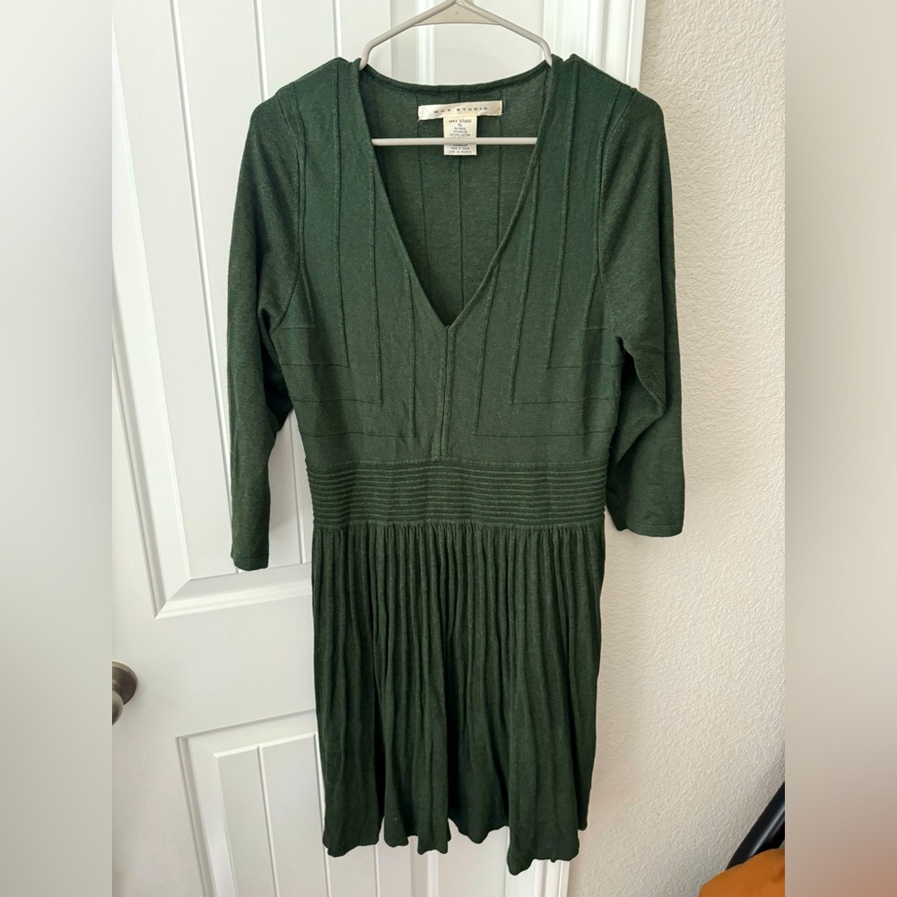 Max Studio Emerald Dress